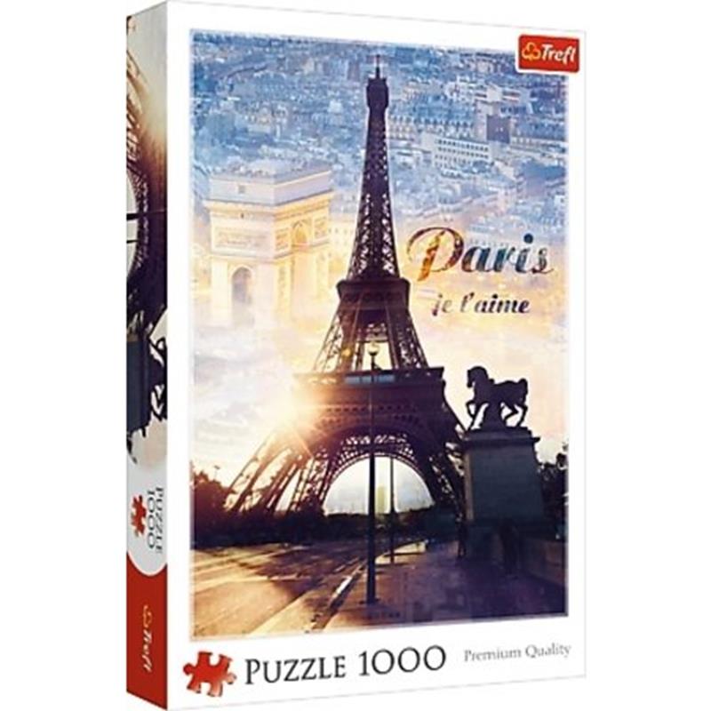 Paris at dawn-Trefl 1000 pcs Legpuzzel