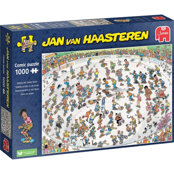 JvH puzzel Skaten in de bowl 1000st