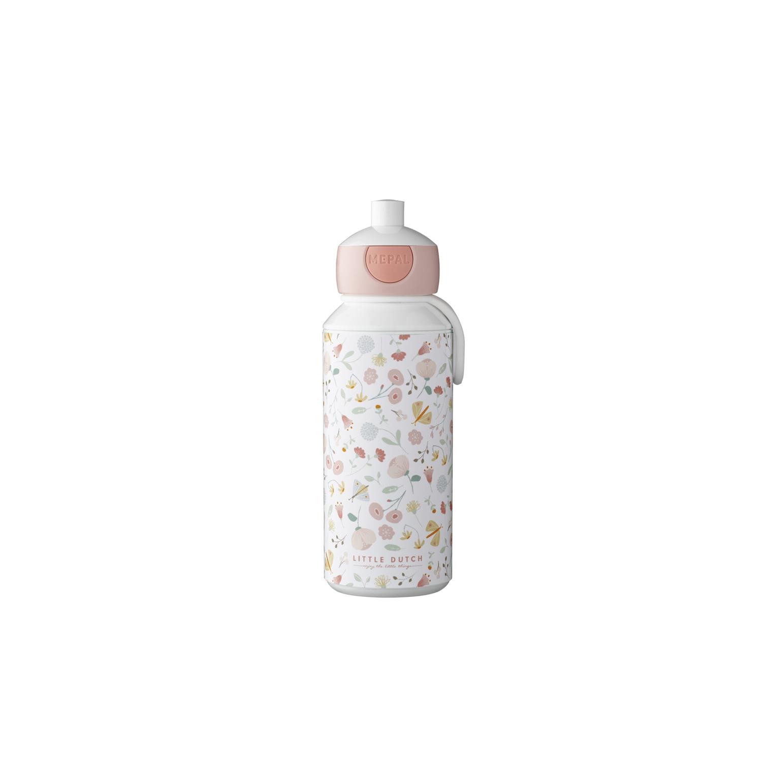 Mepal Drinkfles Pop-up Campus 400ml Little Dutch Flowers & Butterflies