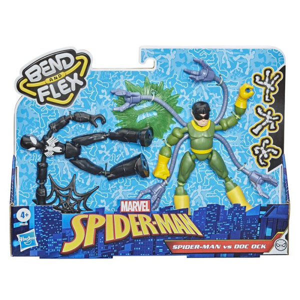 Hasbro SpiderMan Bend N Flex 2 Pack