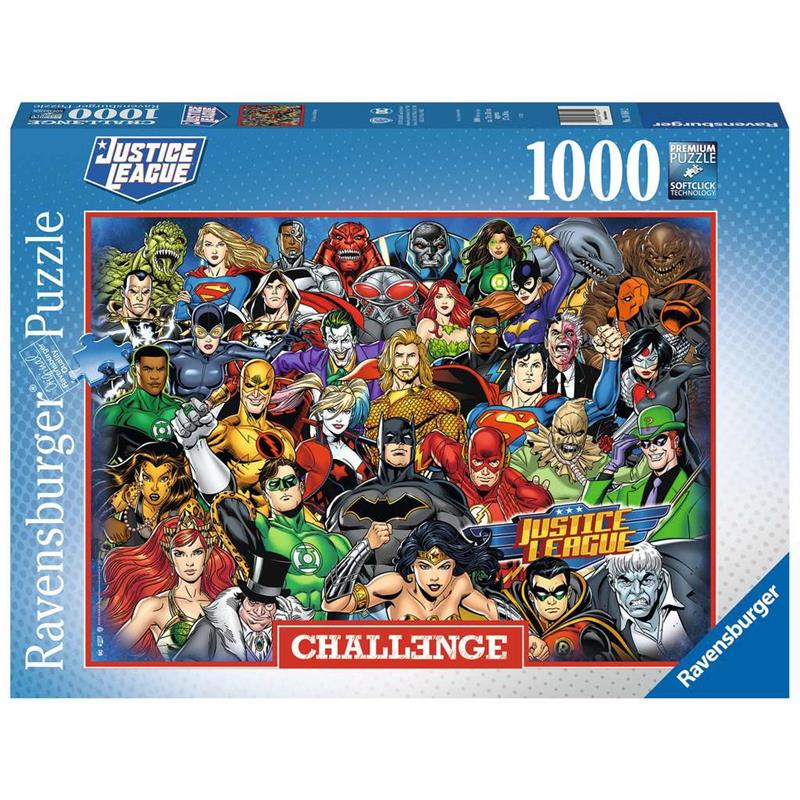 DC Comics Challenge Jigsaw Puzzle Justice League (1000 pieces)