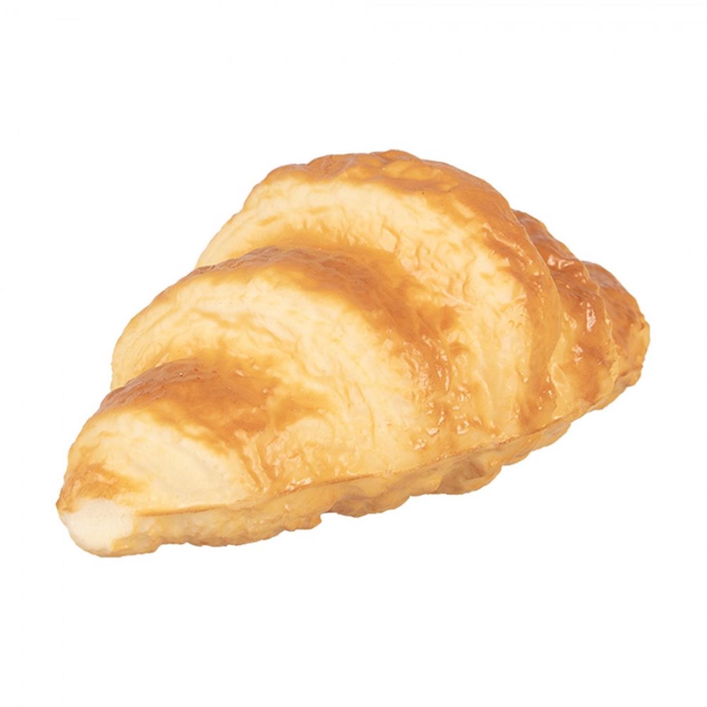 Clayre & Eef Decoratie Croissant Kunststof 13x7x5cm