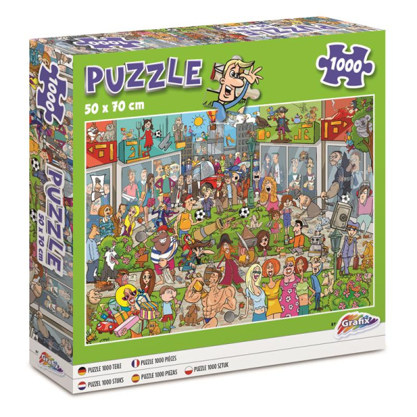 Grafix Comic Puzzel Winkelcentrum 1000