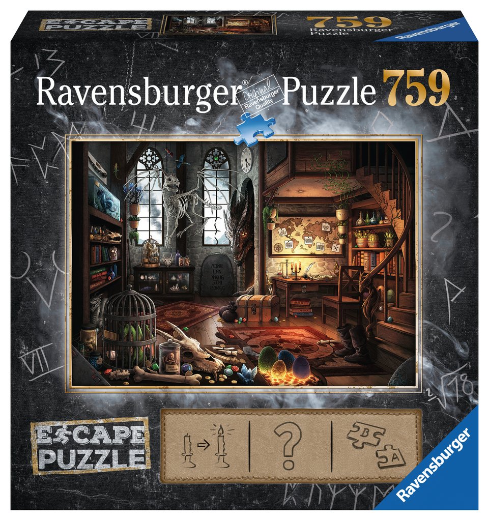 Ravensburger ESCAPE 5 Draken laboratorium 759 stukjes