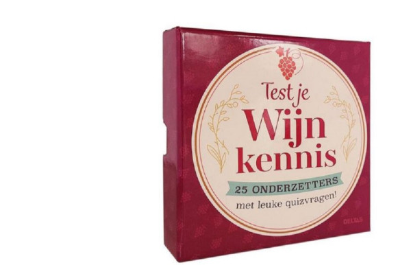 Test je wijnkennis - 25 onderzetters