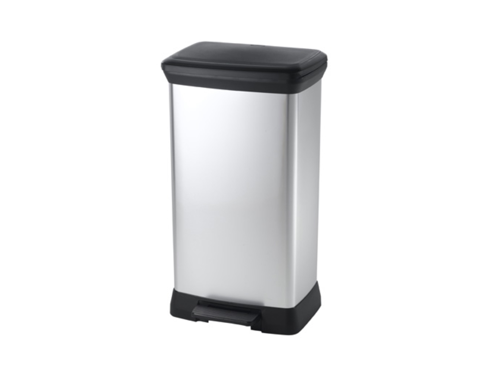 Rechthoekige pedaalemmer Decobin 50 ltr