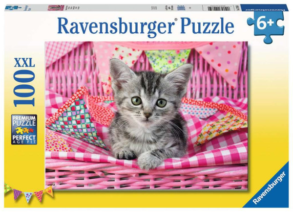 Ravensburger puzzel Schattig katje 100st