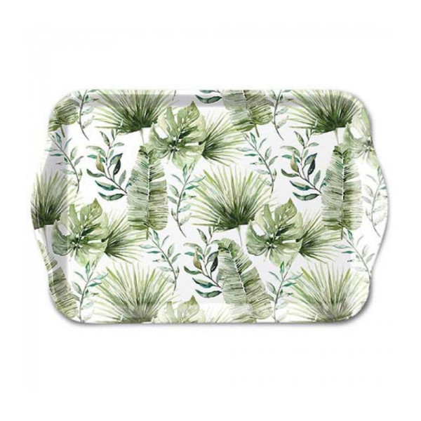 Ambiente Tray 13x21cm Jungle leaves