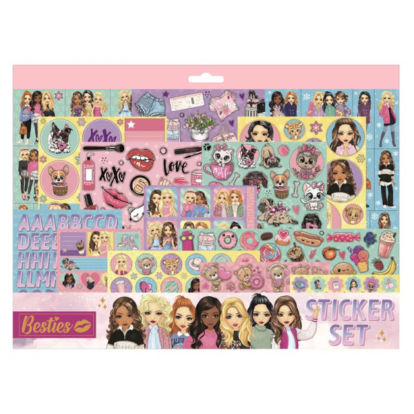 Grafix Besties Mega stickerset 14 vel