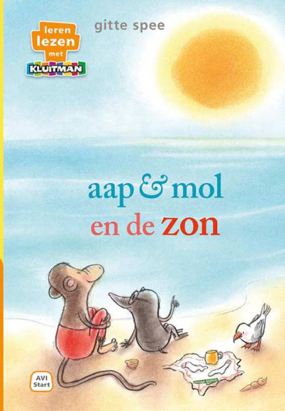 Kluitman Aap en Mol en de zon