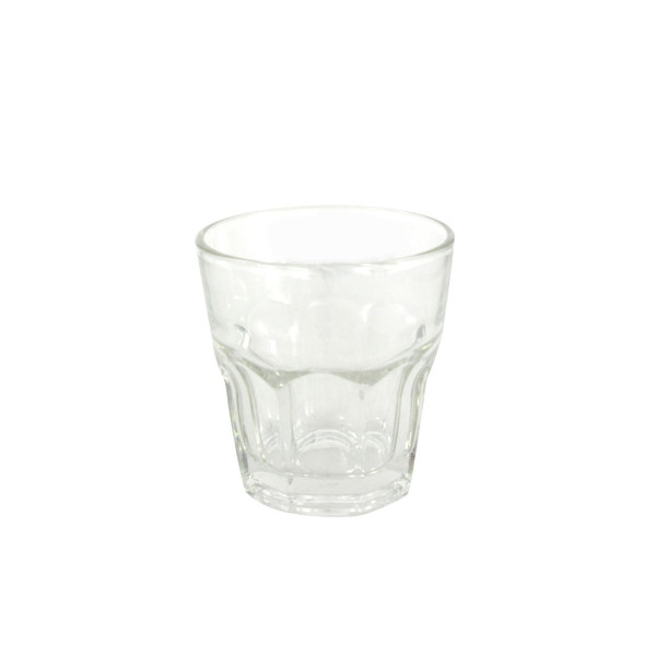 Drinkglas facet 8x8,5cm 240ml doos a 6