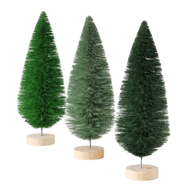 Beeld Kerstboom groen H22cm