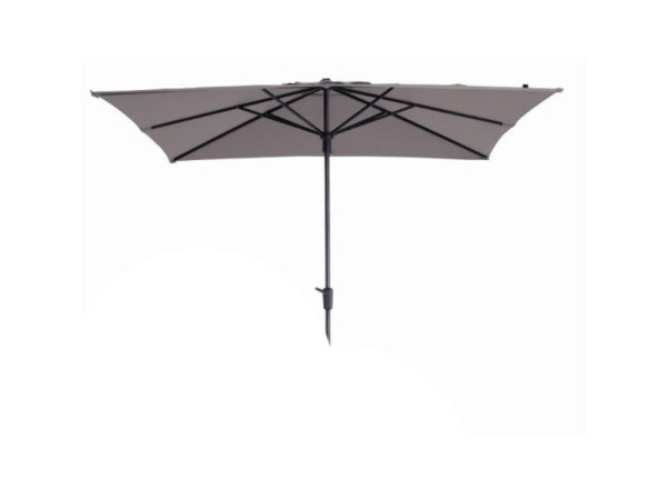 Parasol Syros 280x280cm opdraai TAUPE