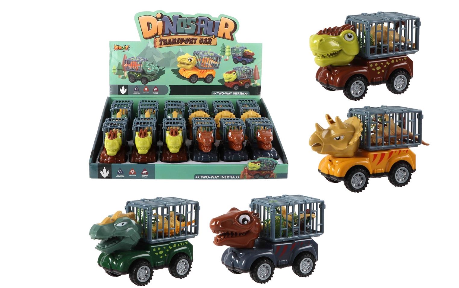 Dino Truck 12,5cm Met Dino