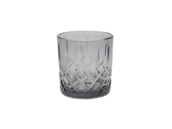 Whiskey/waterglas 345ml antracie 6 stuks