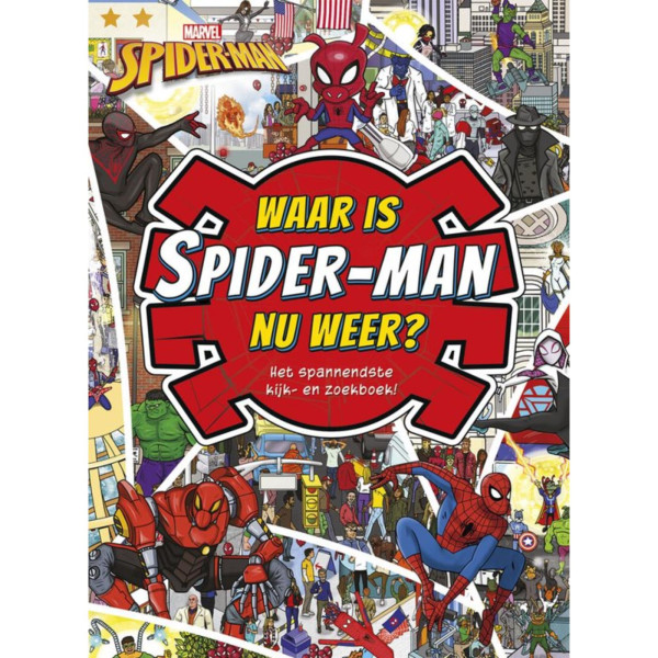 Waar is Spider-man nu weer? Zoekboek