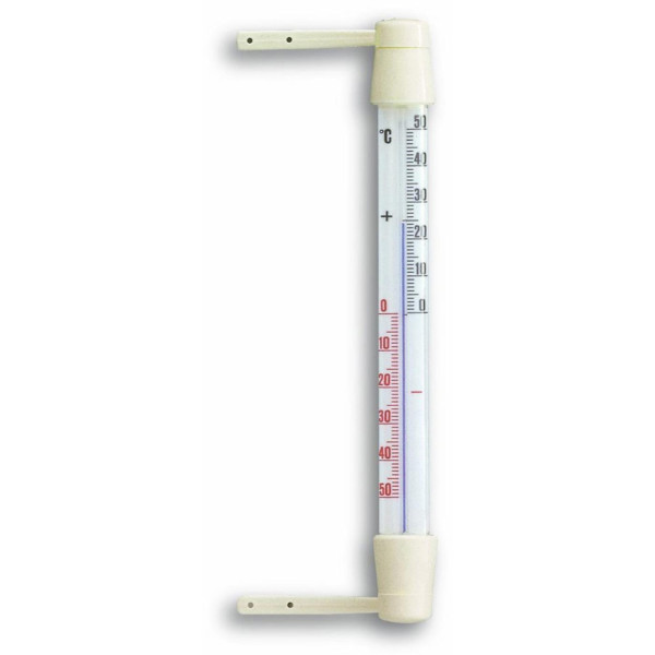 TFA raamthermometer kunststof 20cm wit